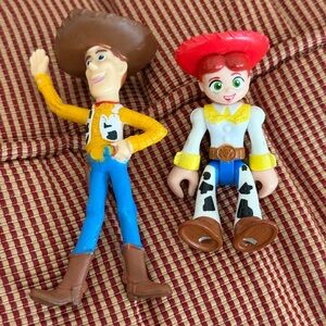 Toy Story Woody and Jessie Action Figures